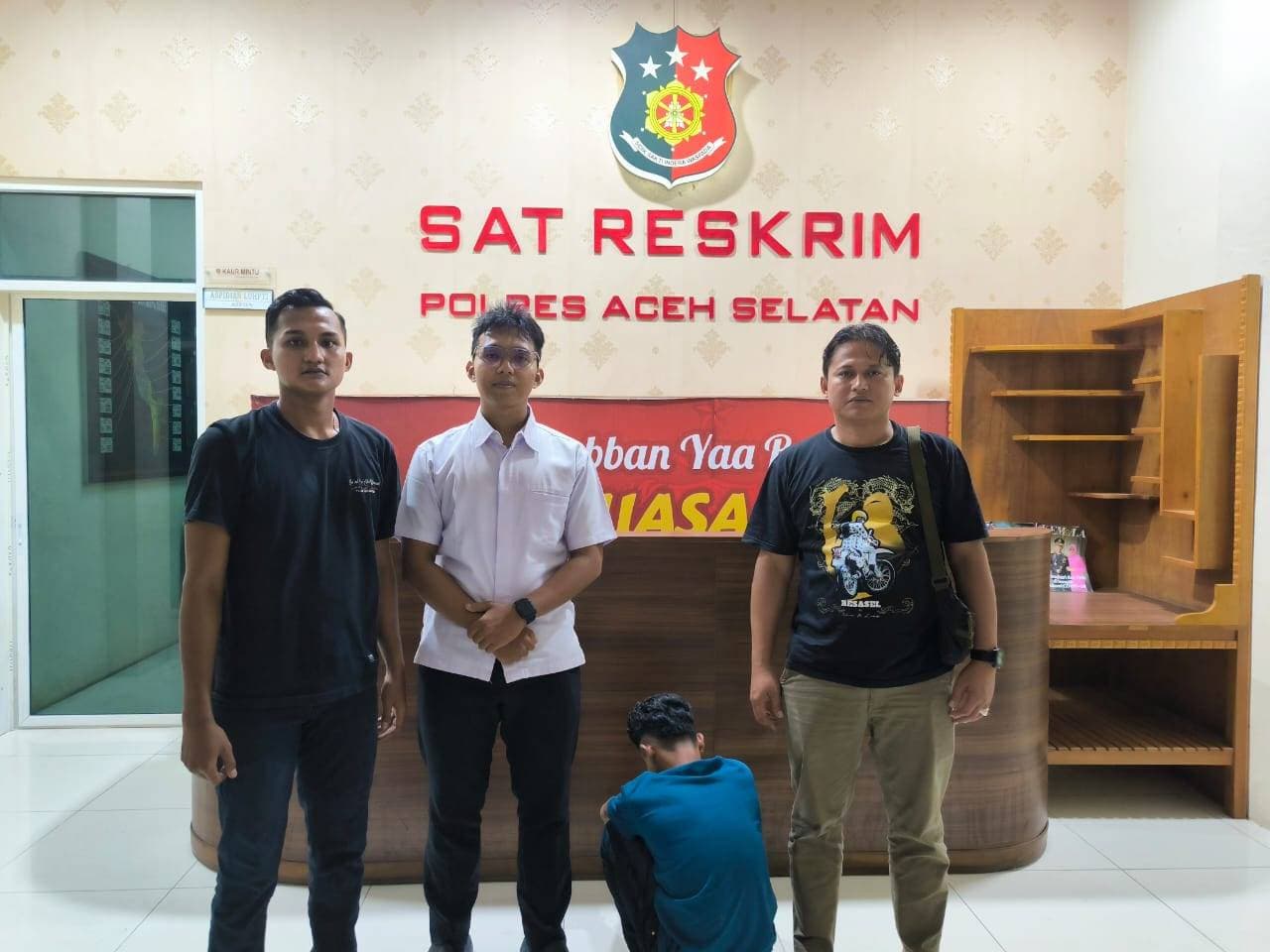 Satreskrim Polres Aceh Selatan Amankan Pelaku Kejahatan Seksual terhadap Anak