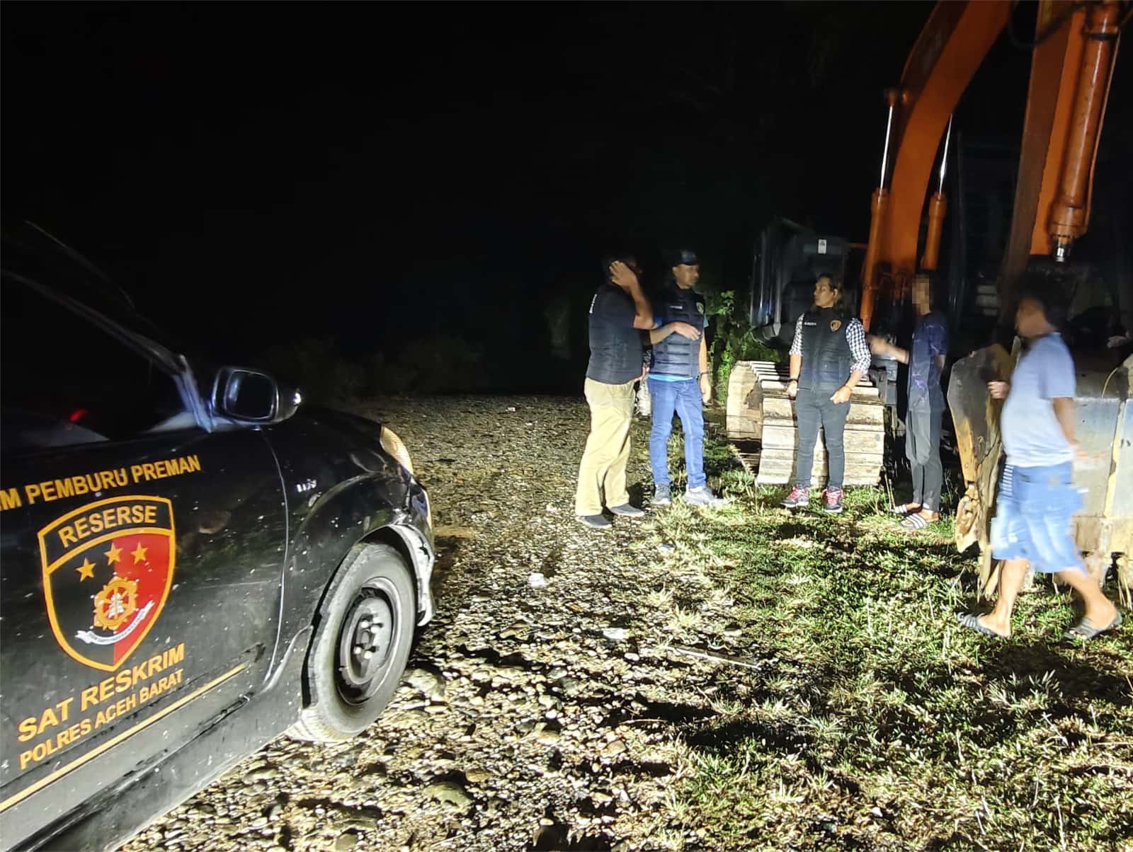 Empat Pemuda di Aceh Barat Diamankan Pihak Ke Polisian Terkait Dugaan Premanisme di Woyla Timur
