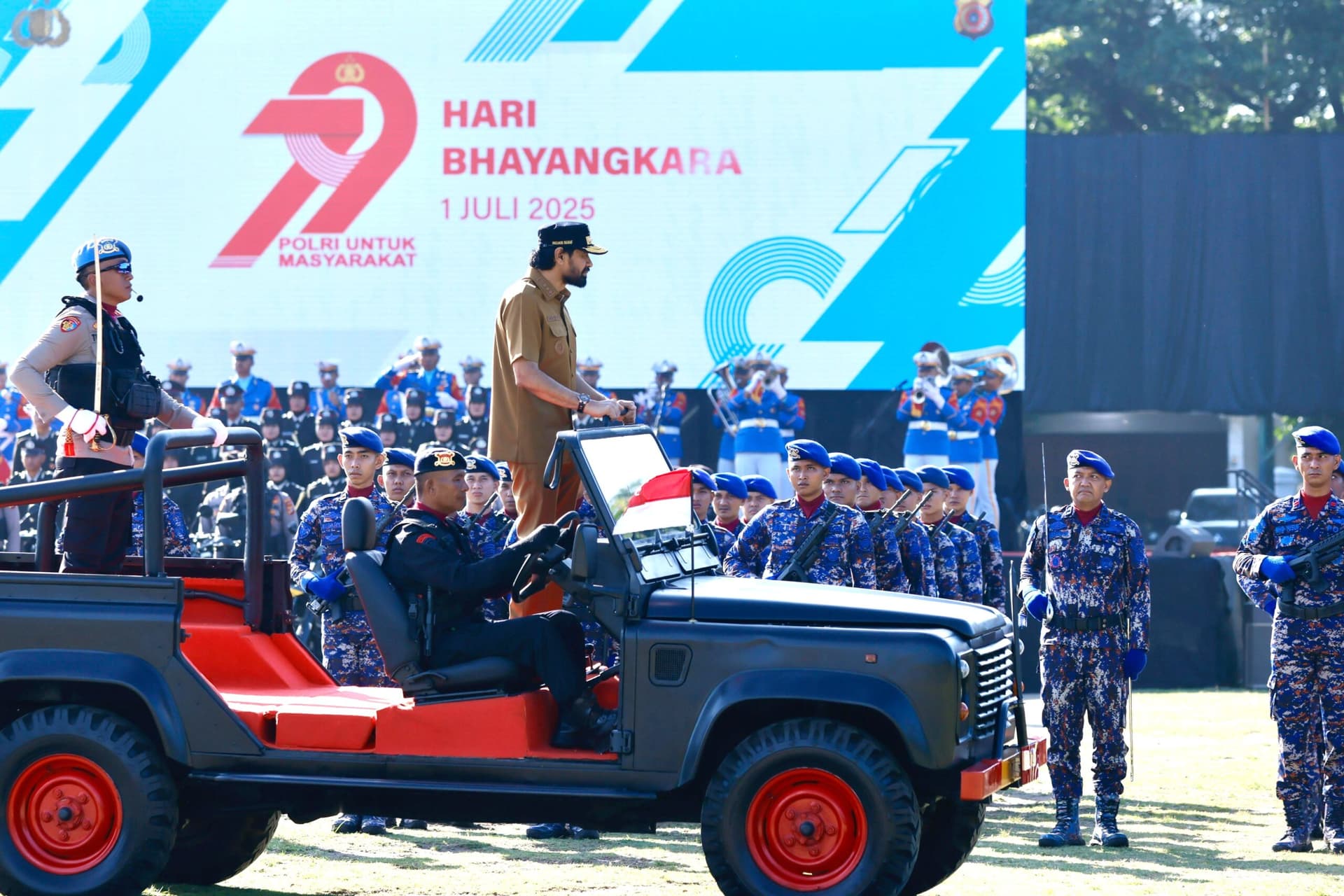 Ucapkan Selamat Hari Bhayangkara-80, Mualem Apresiasi Dedikasi Polri